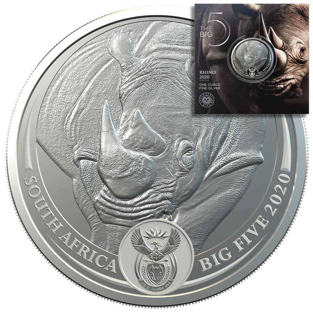 Big Five I Set 1.-5. 1 Oz Silbermünze 2019-2021* Angebot