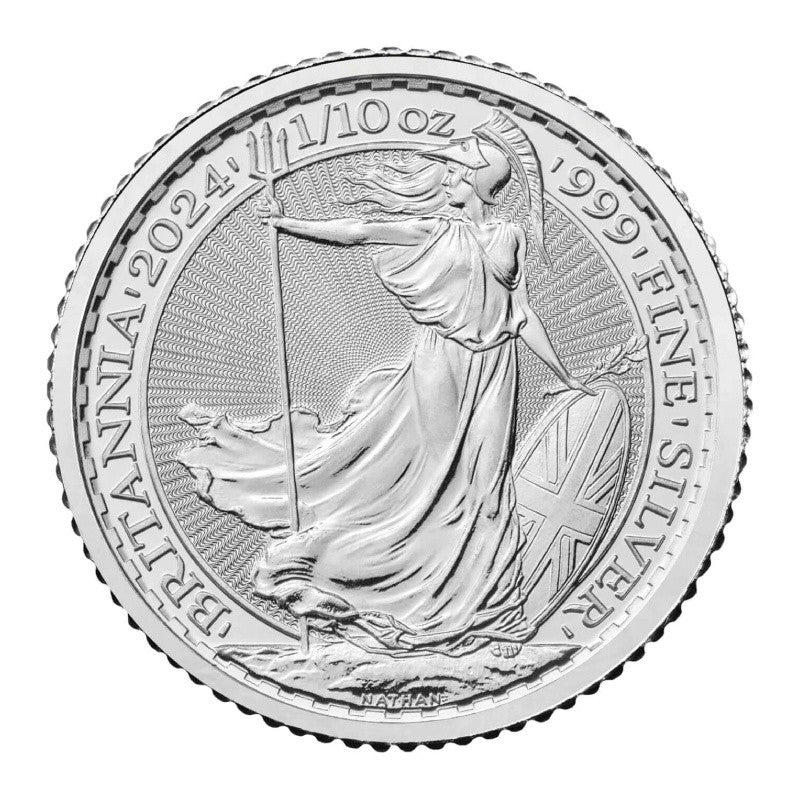 Britannia 2024 King Charles III 1/10 oz Silber*