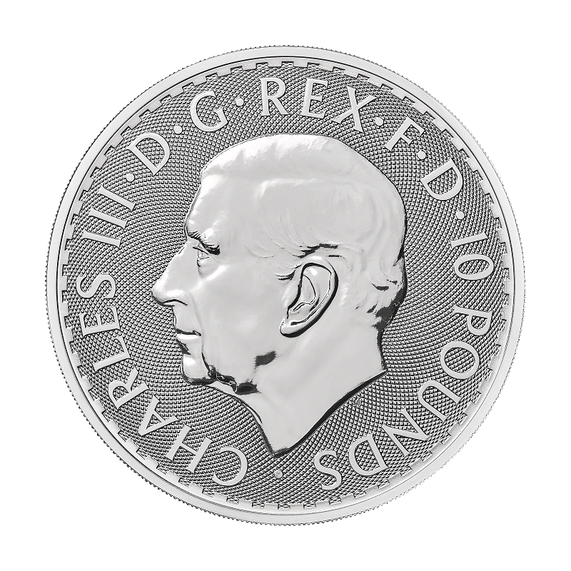 Britannia 2024 King Charles III 10 oz Silber*