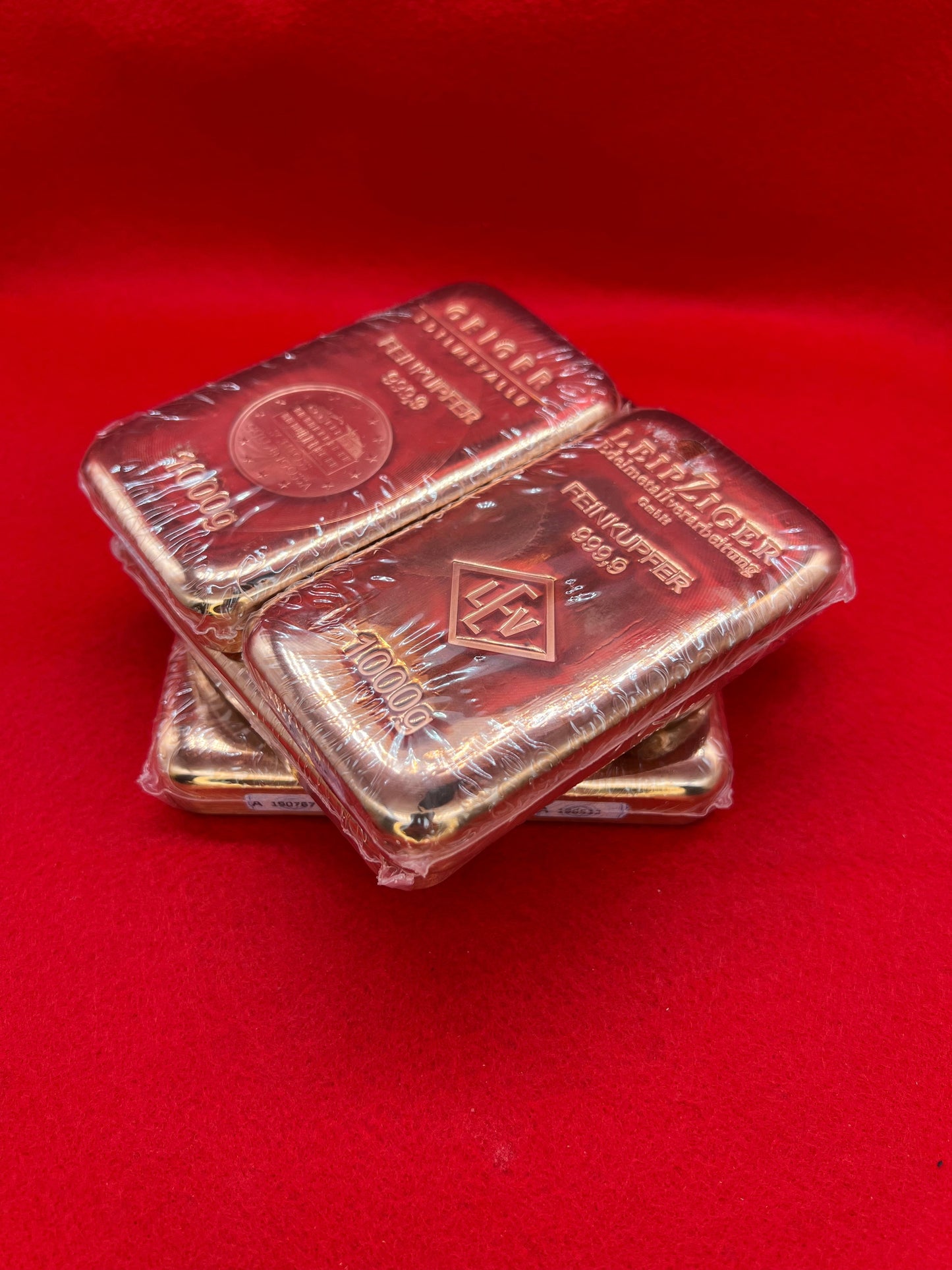 divers 1 kg Kupferbarren*