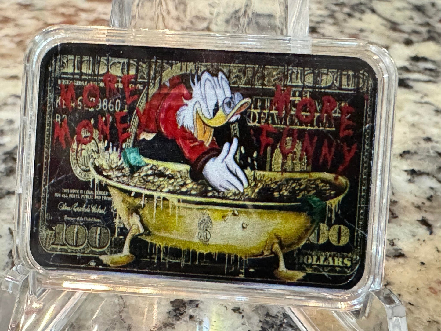 Duck Tub - $100 Bill Bar - 1 oz Silberbarren