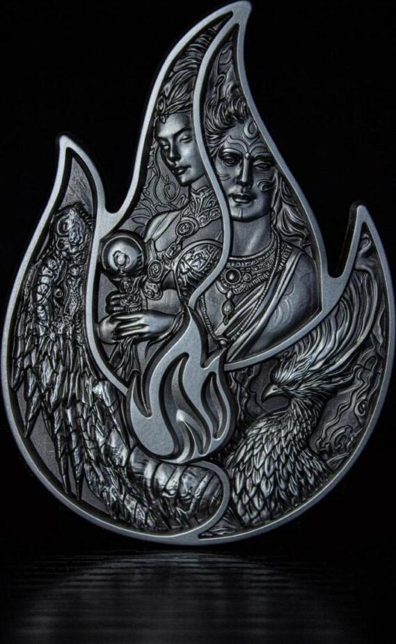 Eternal Flame Silver Stacker 2 Oz*