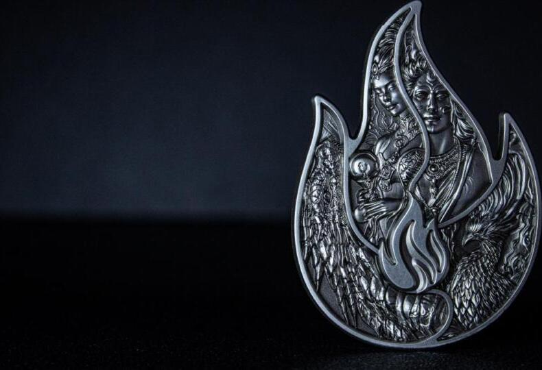 Eternal Flame Silver Stacker 2 Oz*