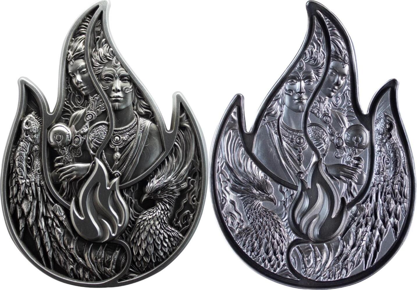 Eternal Flame Silver Stacker 2 Oz*