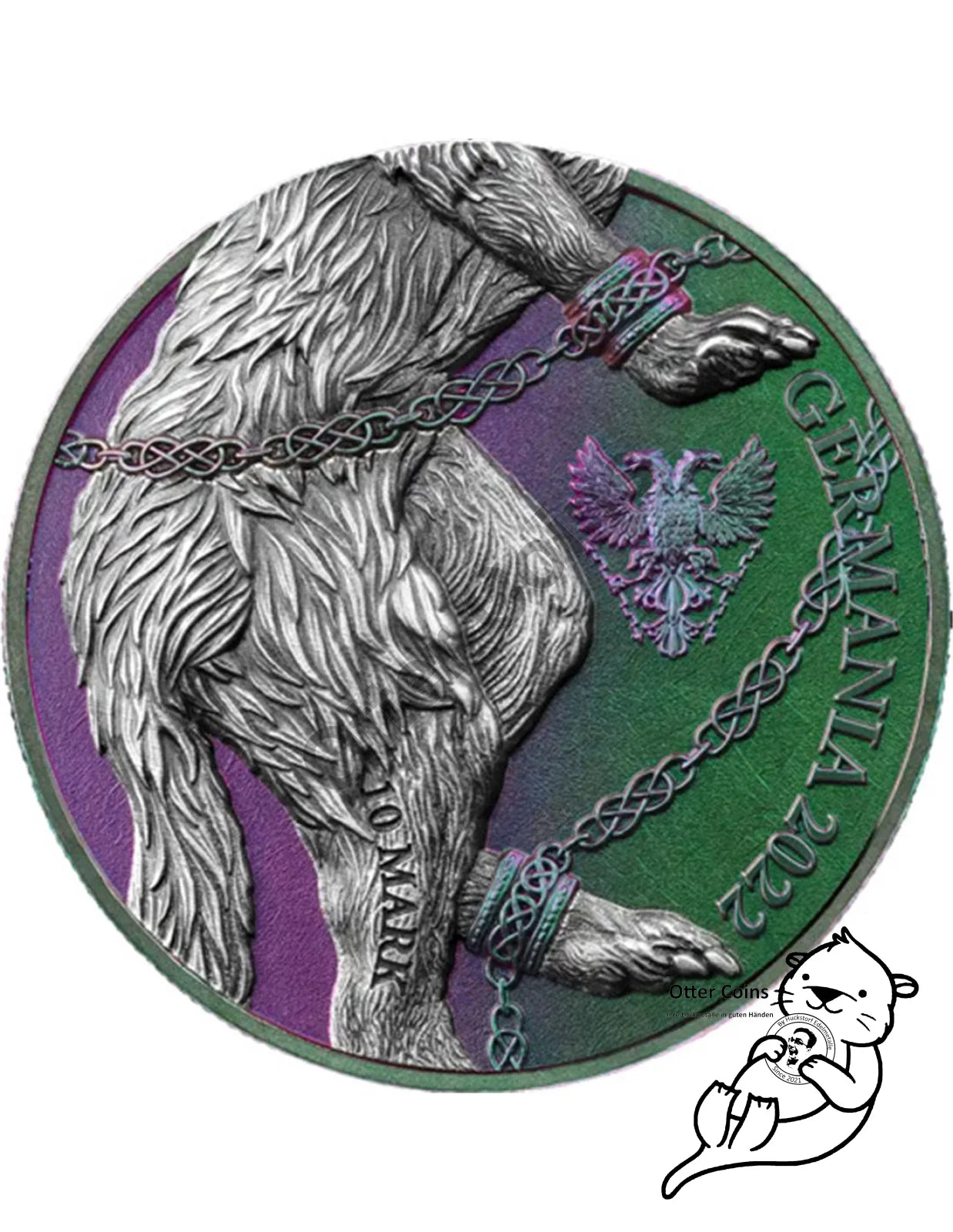 Fenrir 2022 2oz High - Relief Silbermünze*
