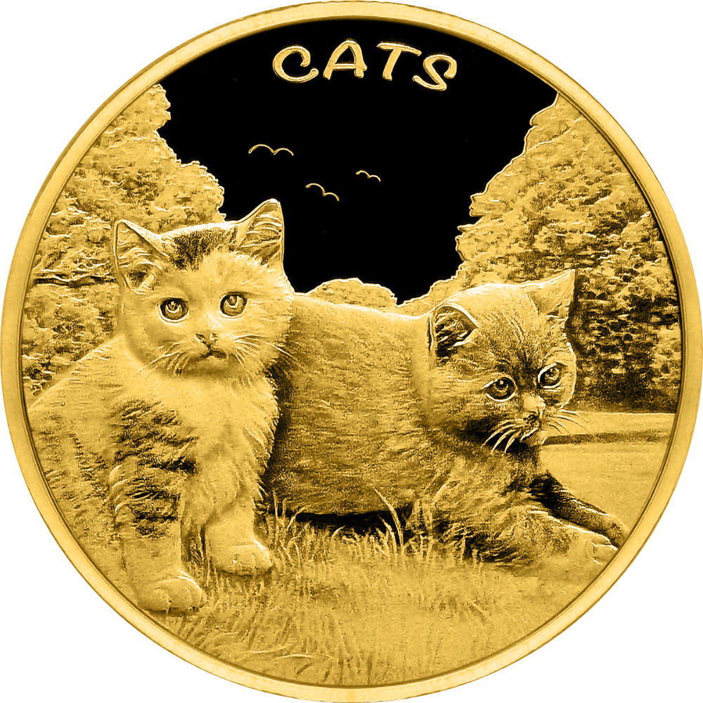 Fiji CATS 2024 1/10 oz Goldmünze**