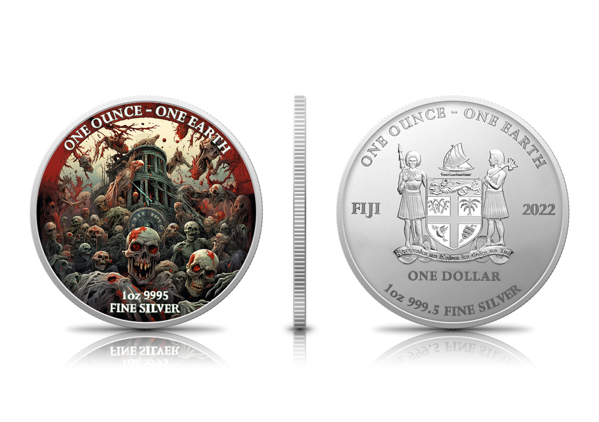 Fiji Earth 2022 1 oz The Time of the Zombies