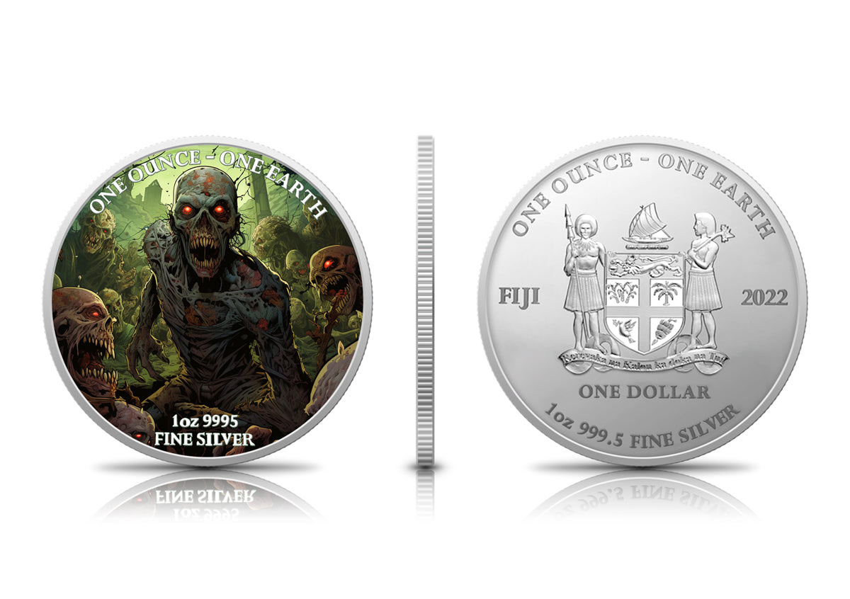 Fiji Earth 2022 1 oz Zombies