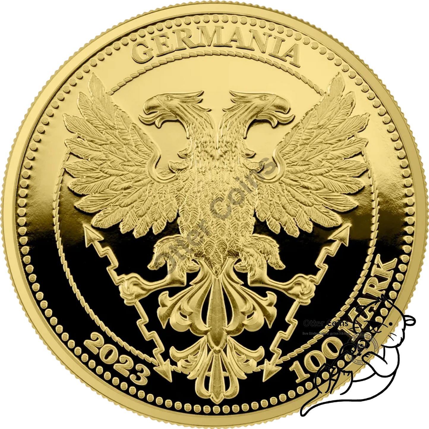 Germania Mint Buchen Leaf 1 Oz Goldmünze 2023