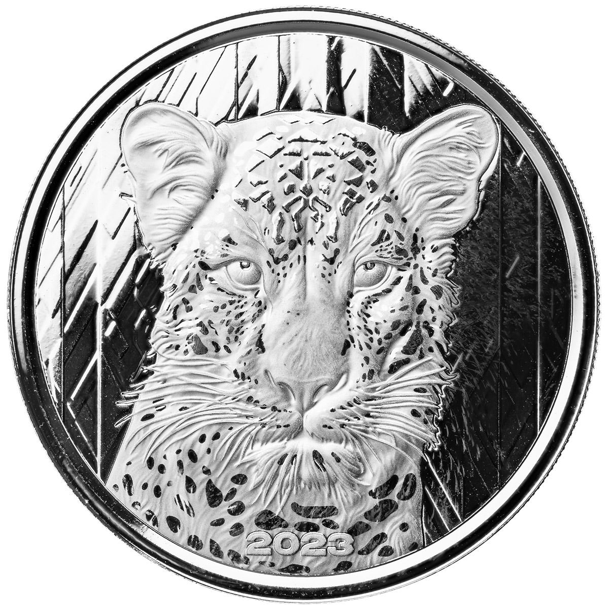 Ghana African Leopard 1 Oz Silbermünze 2023*