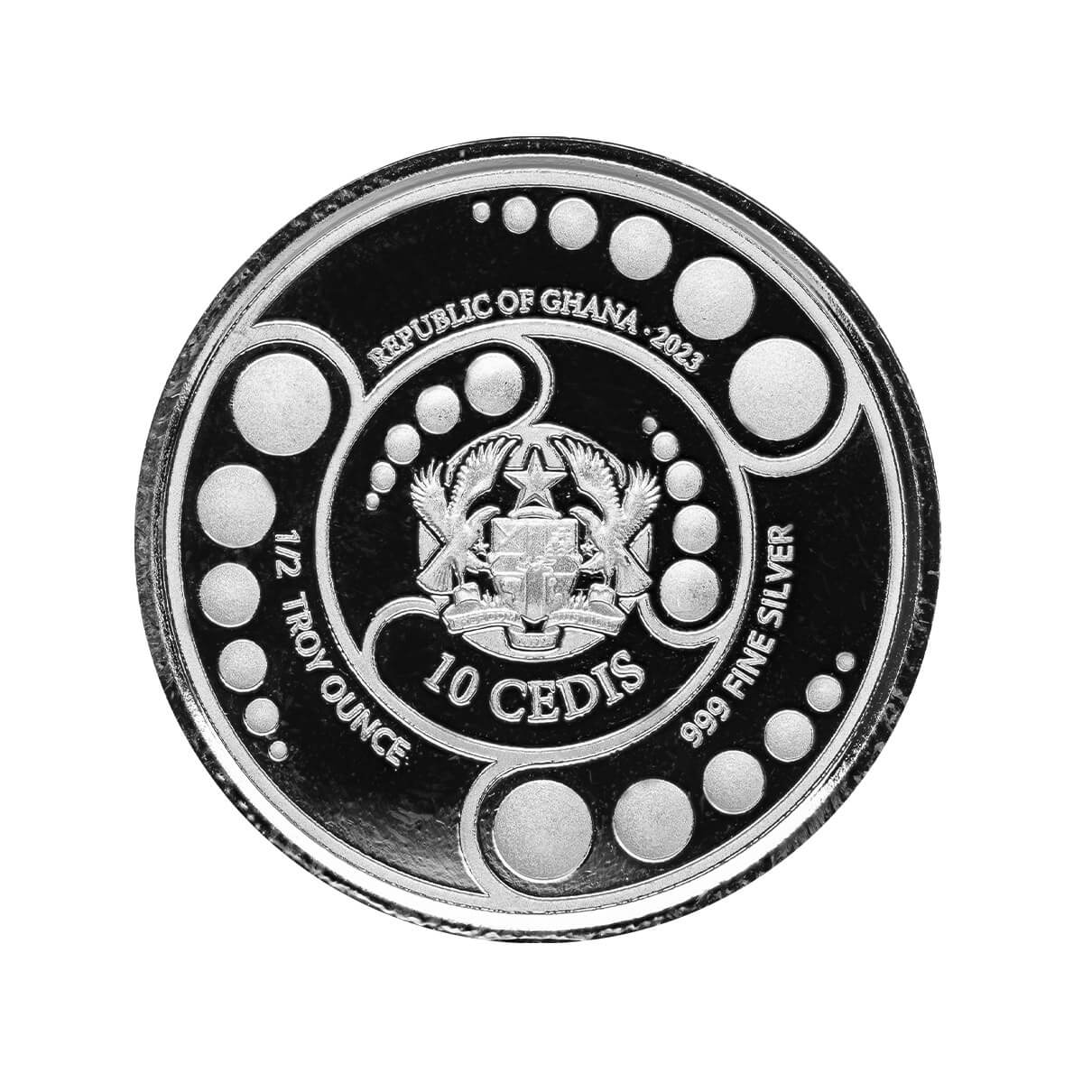 Ghana Alien 4x 1/2 oz Set Silbermünze 2023*