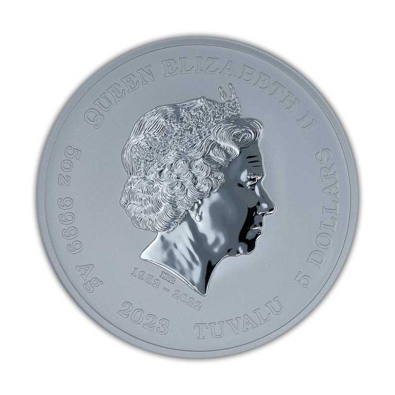 Gods of Olympus Artemis Silbermünze 5 oz 2023*