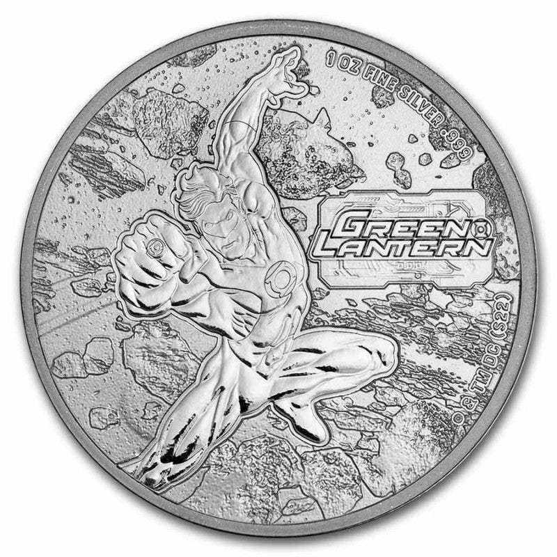 Green Lantern™ 1 Oz Silbermünze 2023*