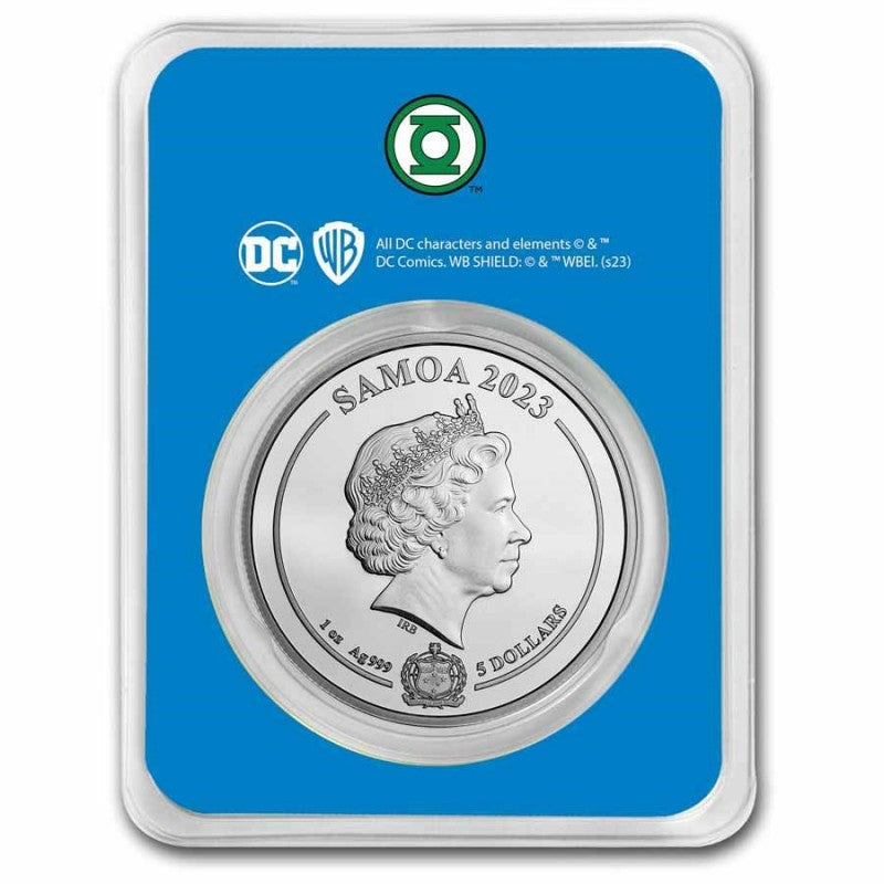 Green Lantern™ 1 Oz Silbermünze 2023 Coincard*