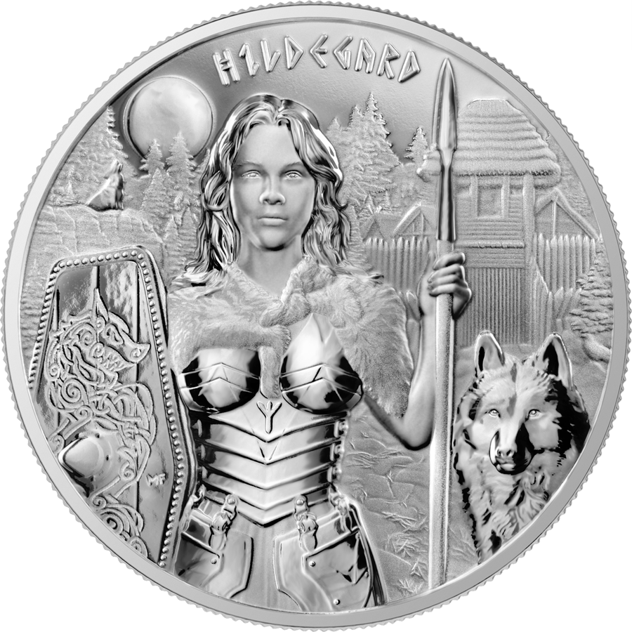 Hildegard 1 Ausgabe 2022 Silber 1 oz* - Silber