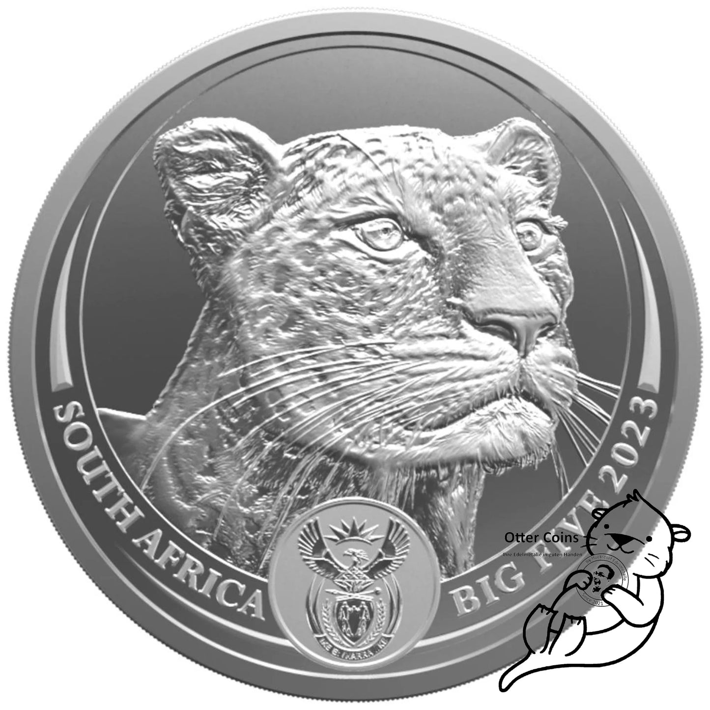 Big Five II Leopard 1 Oz Silbermünze 2023* Angebot