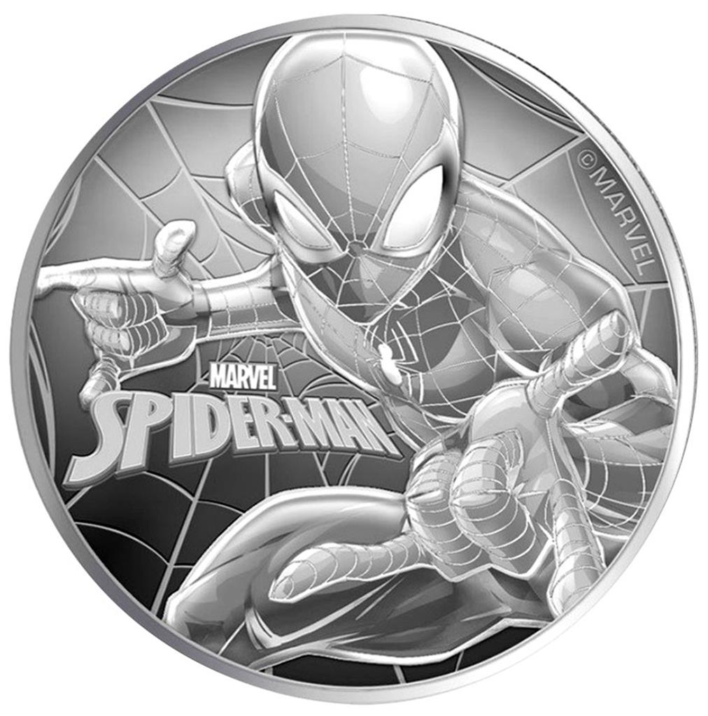 Spiderman Marvel, 1oz Silbermünze* Tuvalu 2017