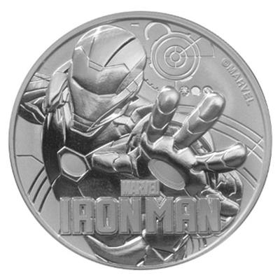 Ironman Marvel, 1oz Silbermünze* Tuvalu 2018