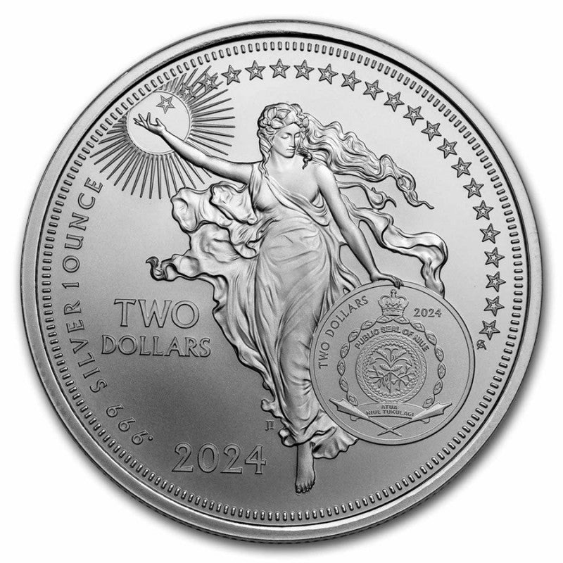 Icons of Inspiration William Shakespeare 1 oz Silbermünze