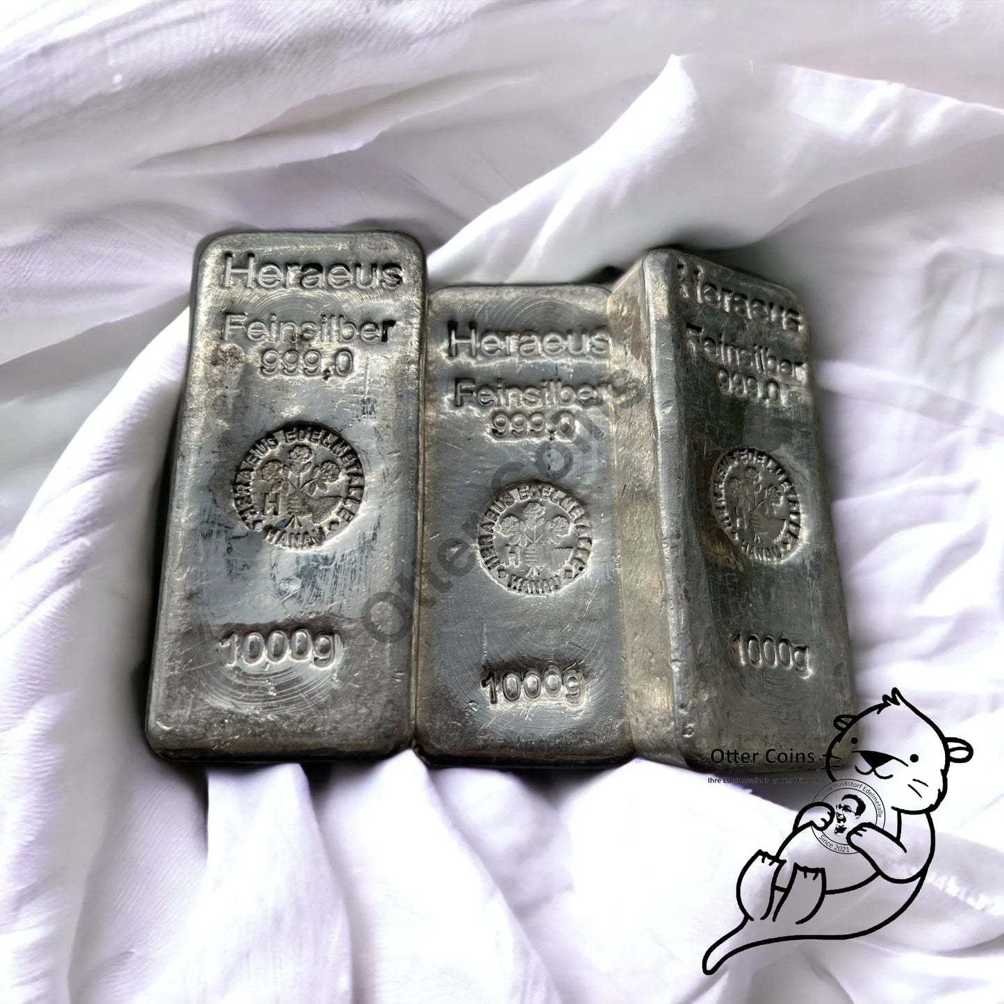 Heraeus 1kg Silberbarren*