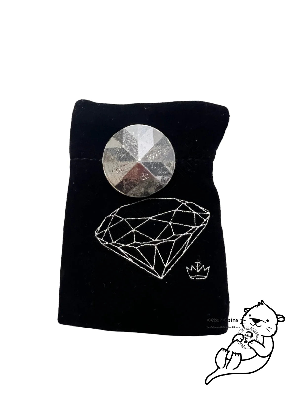 1 oz Silberbarren Diamond