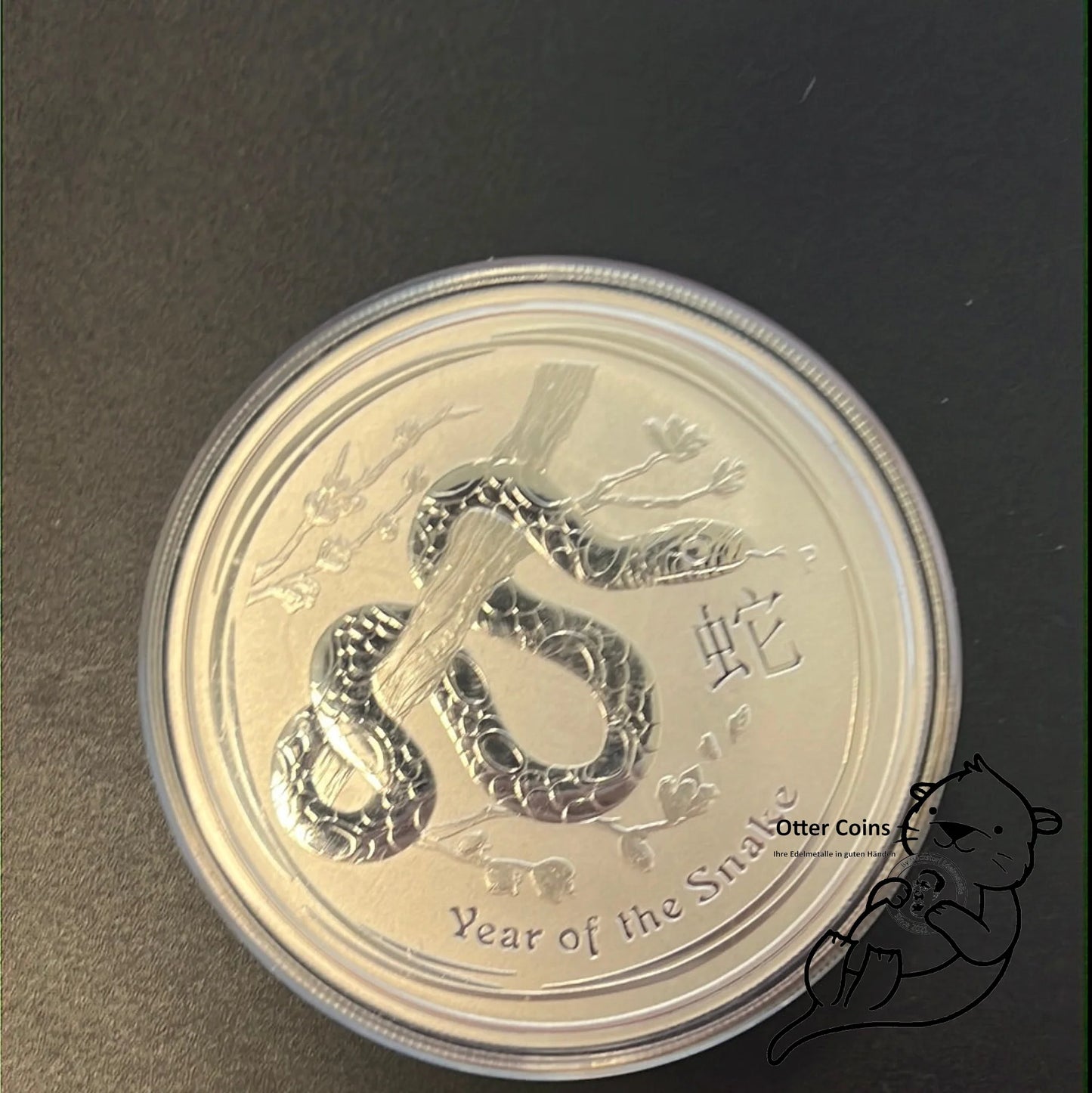 2 oz Silbermünze Australien Lunar II Schlange 2013*