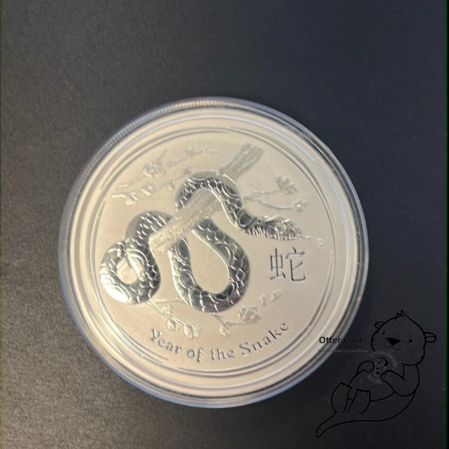 2 oz Silbermünze Australien Lunar II Schlange 2013*