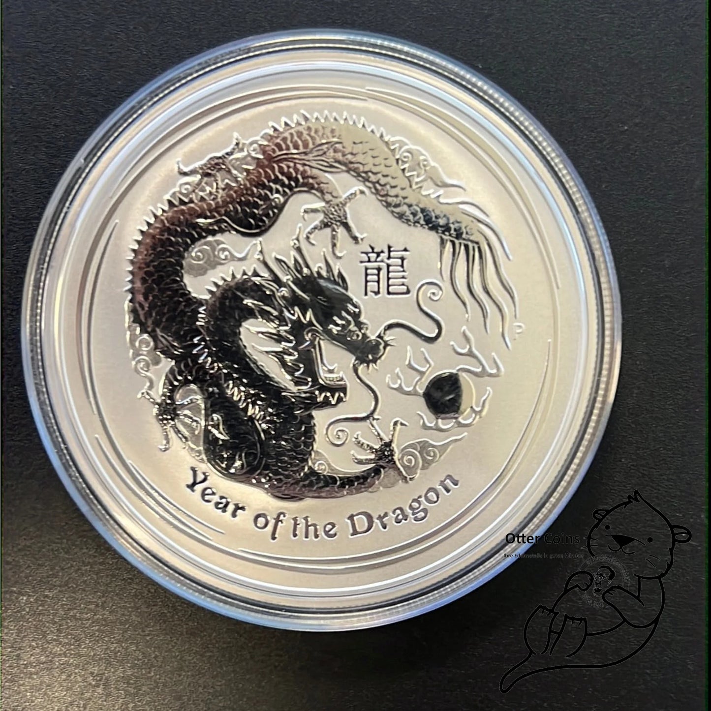 2 oz Silbermünze Australien Lunar II Drache 2012*