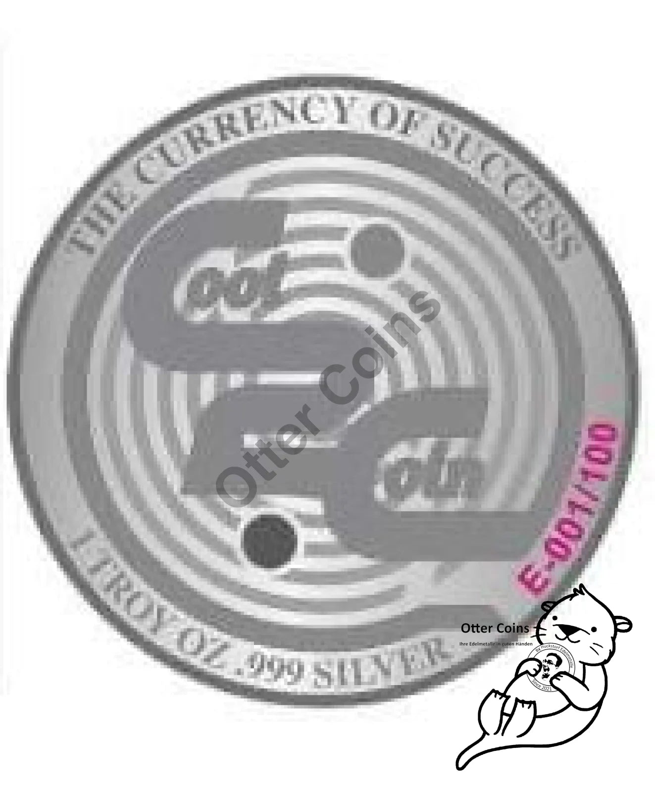 Mystic Kitsune Anime Silbermünze 1 oz Europa Ausgabe