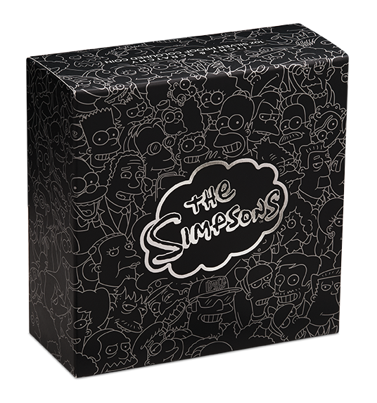 Itchy & Scratchy Simpsons 2021 Silbermünze 1oz*