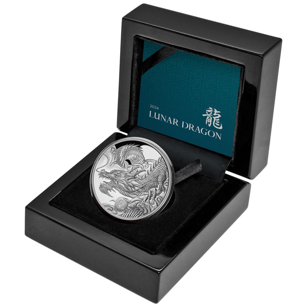 Jahr des Drachen 1oz Silber Lunar-Serie Proof*
