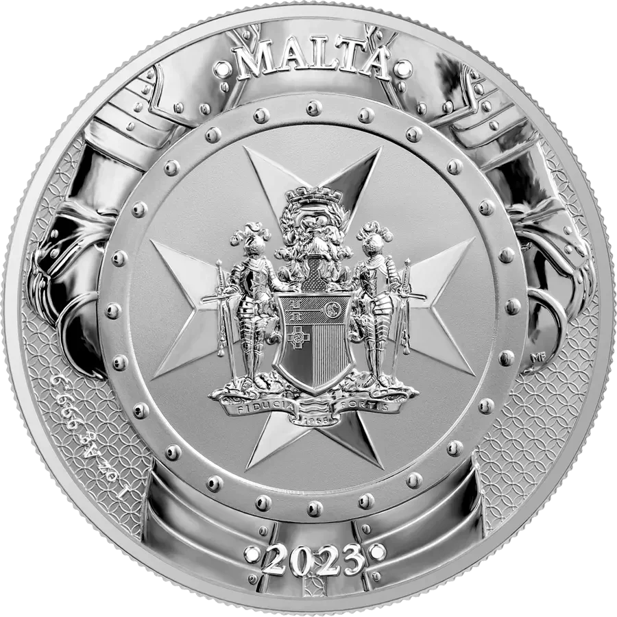 Knights of the Past Malta Knight 1 oz 2023 Silber