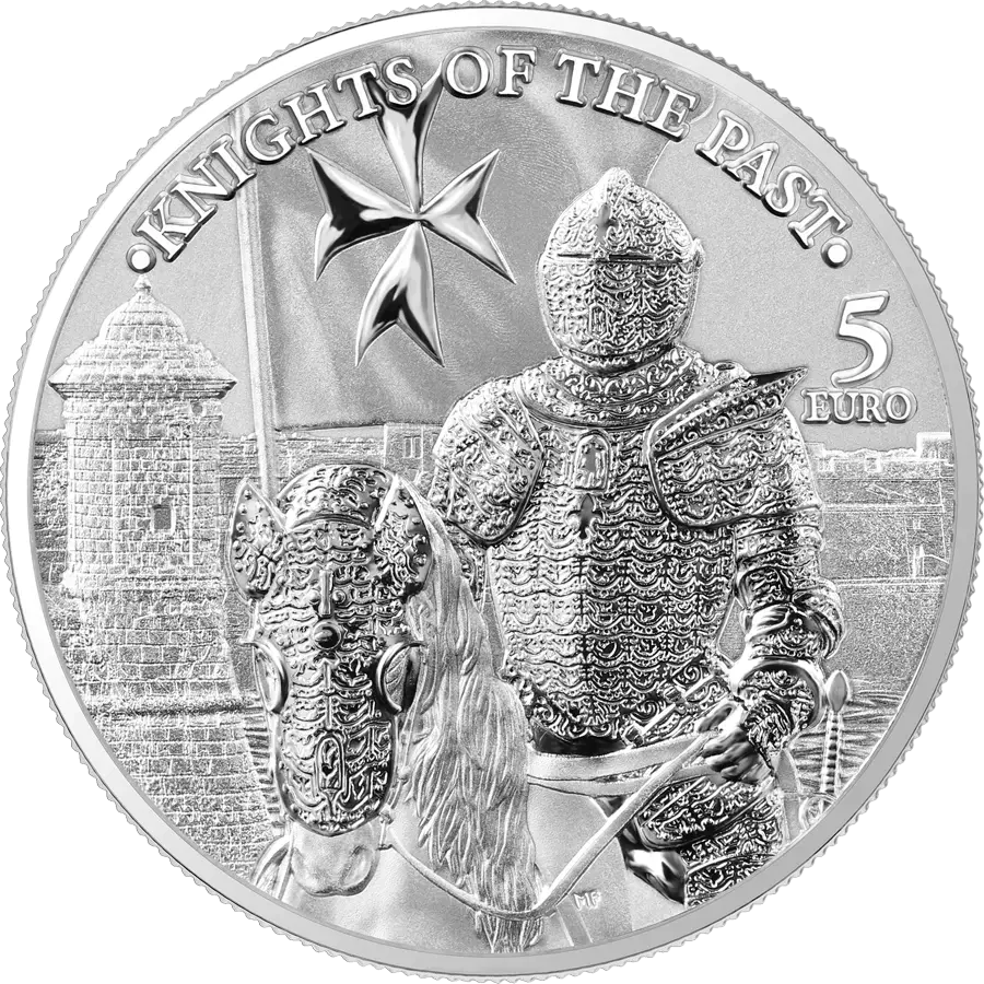 Knights of the Past Malta Knight 1 oz 2023 Silber