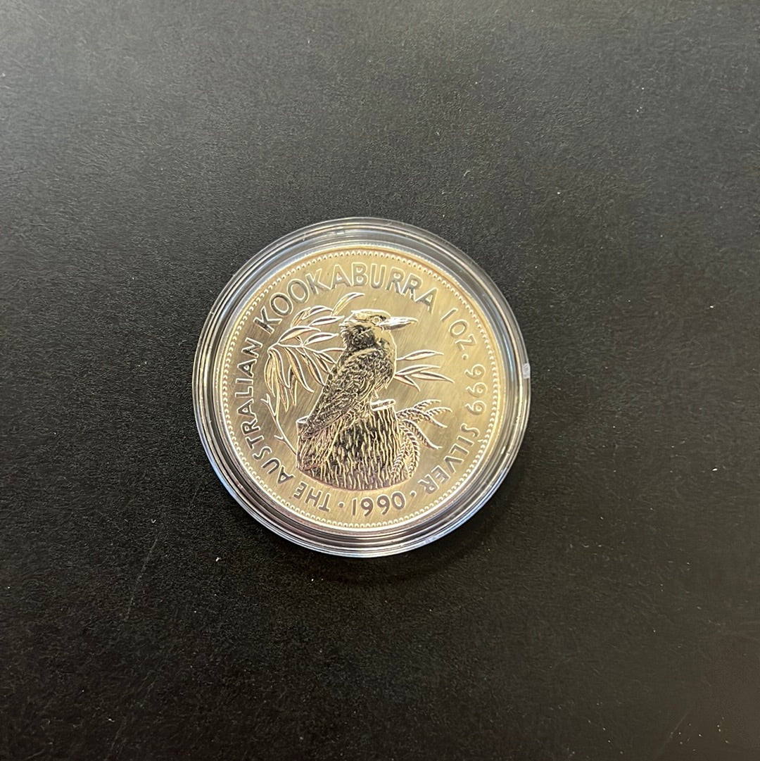 Kookaburra 1990 1 Oz Silbermünze*