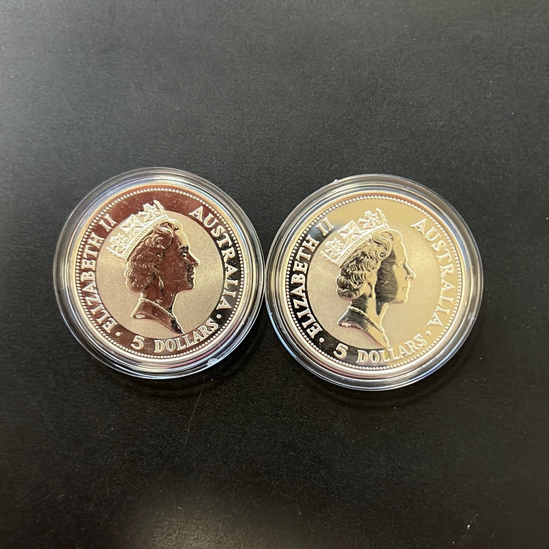 Kookaburra 1991 1 Oz Silbermünze*