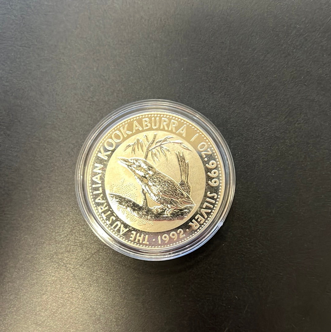 Kookaburra 1992 1 Oz Silbermünze*