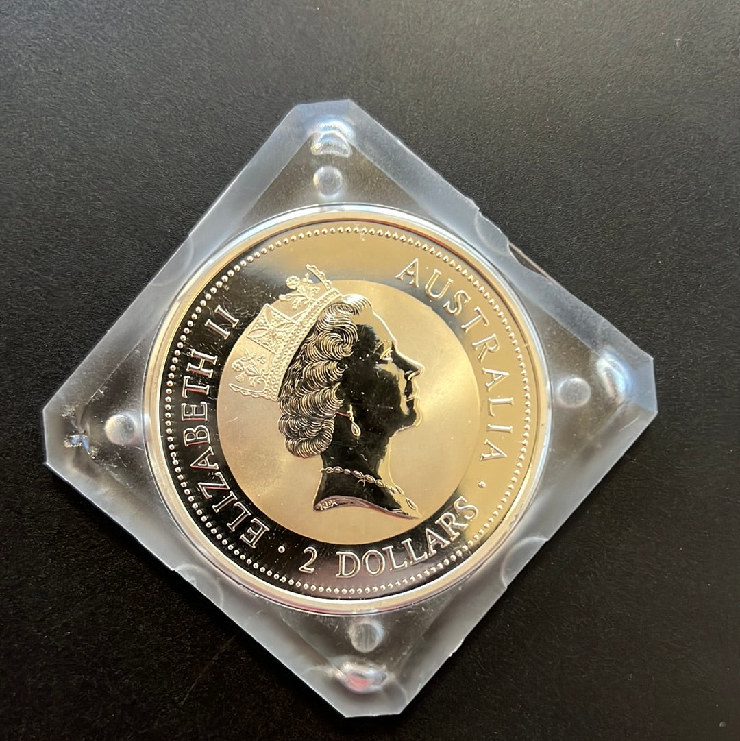 Kookaburra 1994 2 Oz Silbermünze*