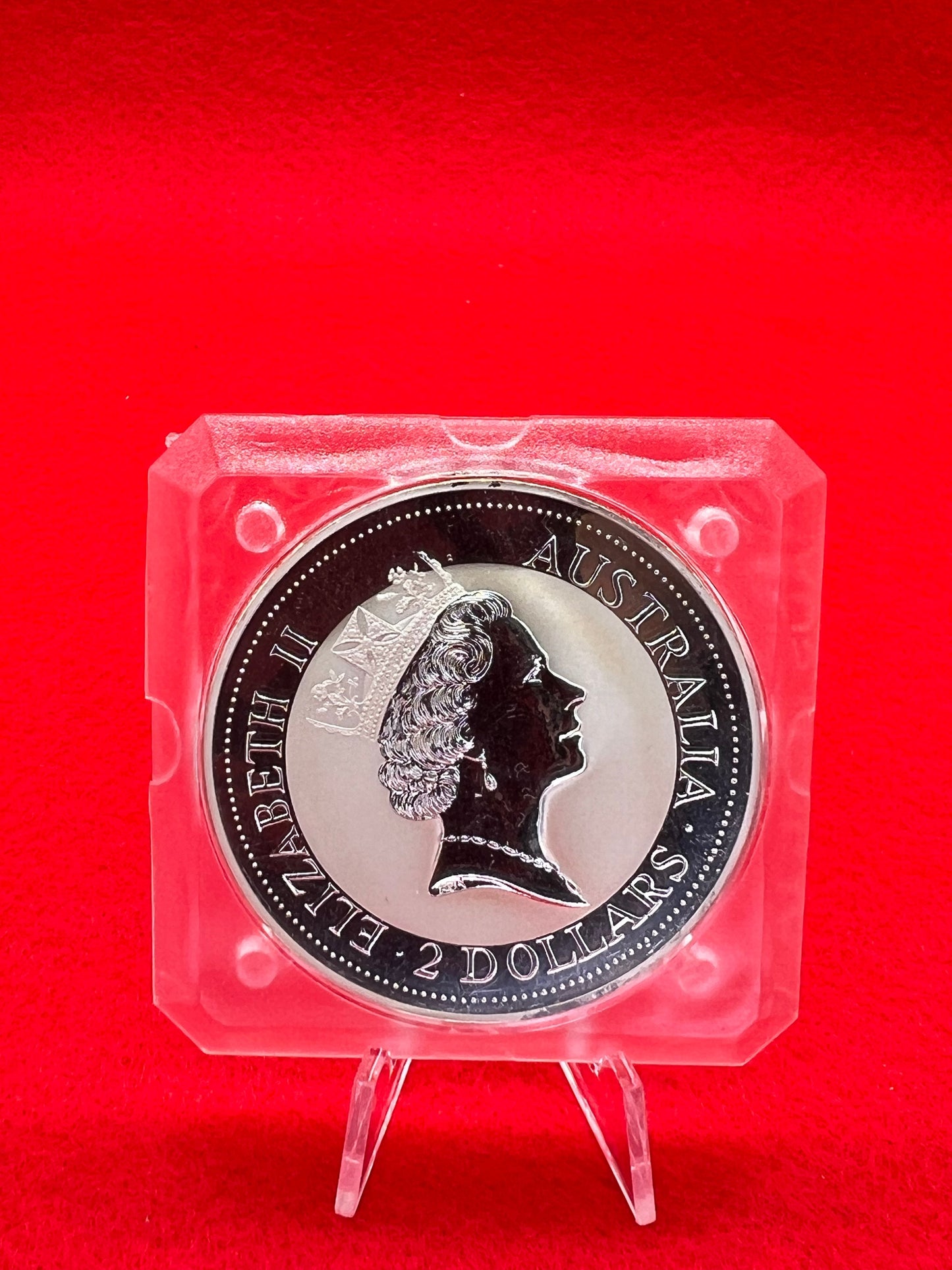 Kookaburra 1995 2 Oz Silbermünze*