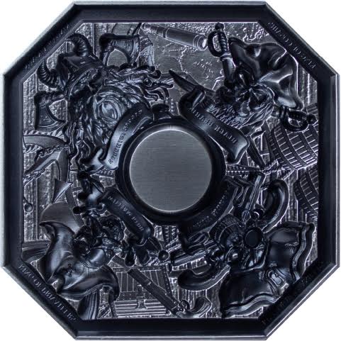 Korea King of Pirates Stacker 2 oz Silver Medal