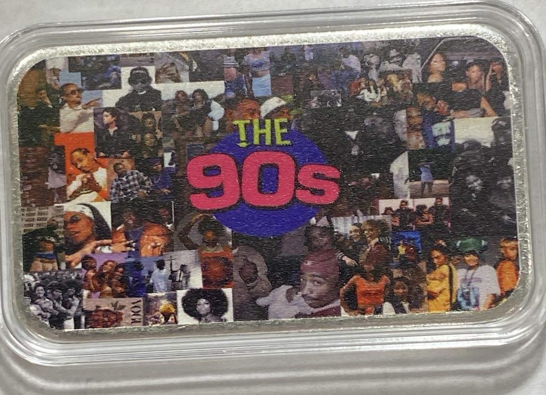 Living in the 90´s 1oz Silberbarren