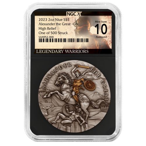 MS 10 USA - Legendary Warriors - Alexander the Great Ag999