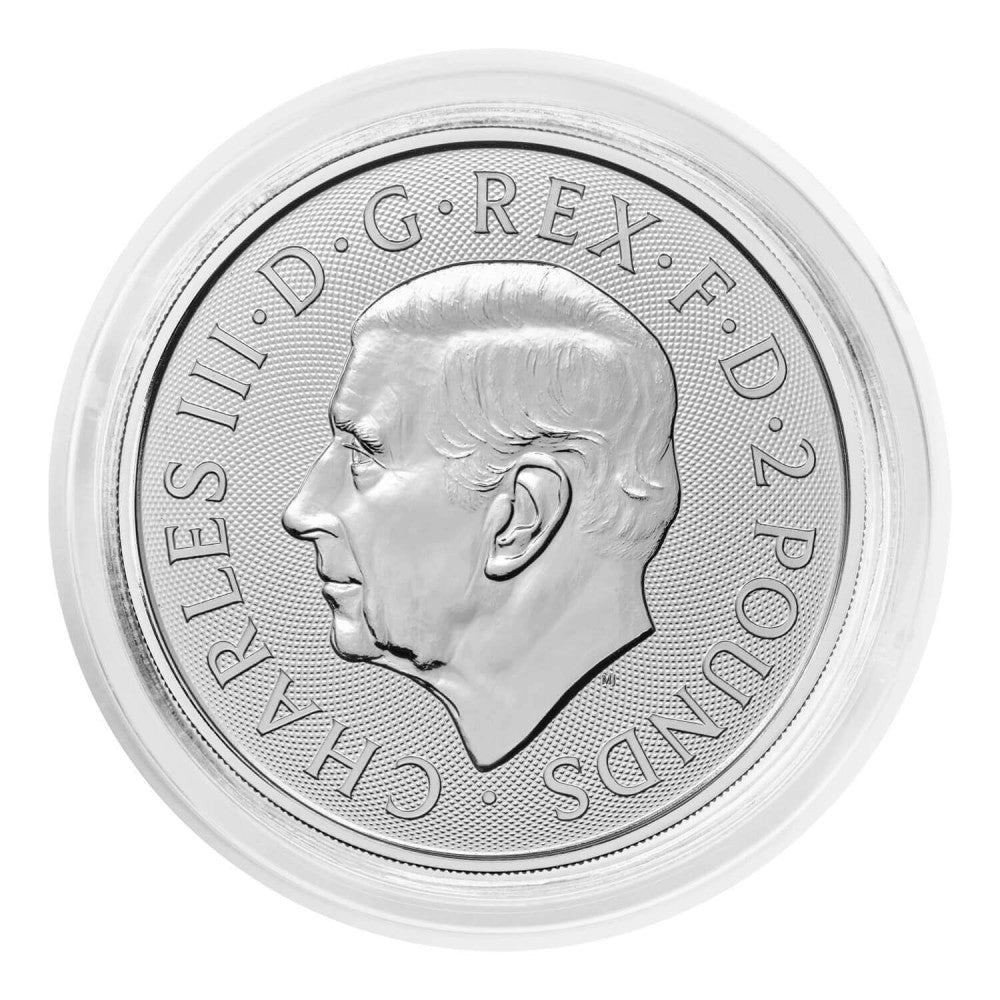 Myths and Legends Beowulf and Grendel Silbermünze 1 oz 2024*