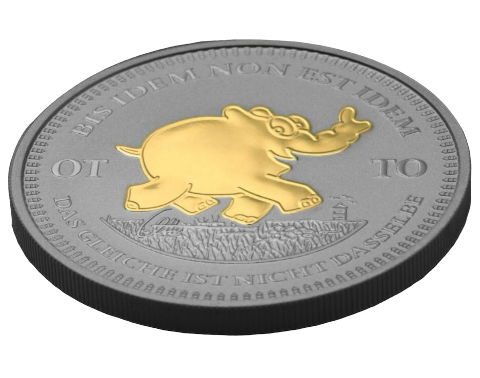 Ottifant ``Ottirand´´ Gilded 2023 Silber - Silber