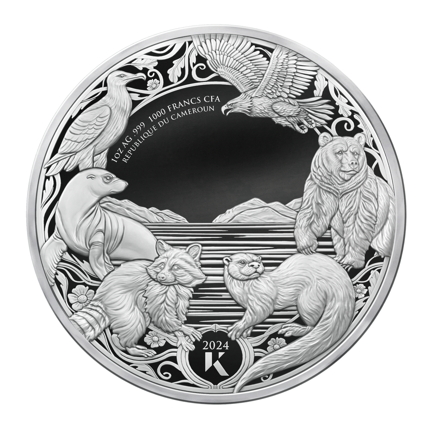 ``Piscivore-Series´´ 1oz Silbermünze Ausgabe 1.
