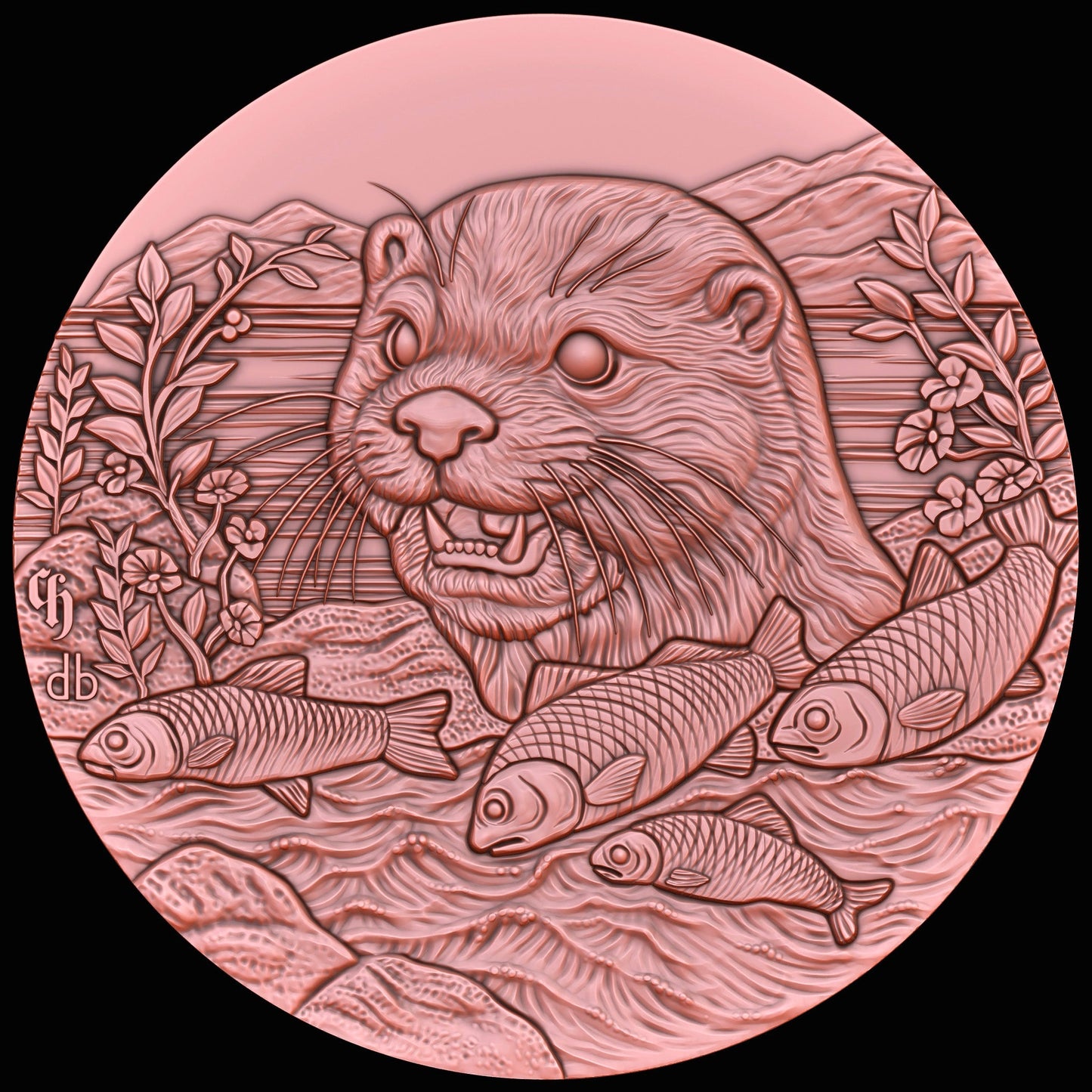 ``Piscivore-Series´´ 1oz Silbermünze Ausgabe 1.