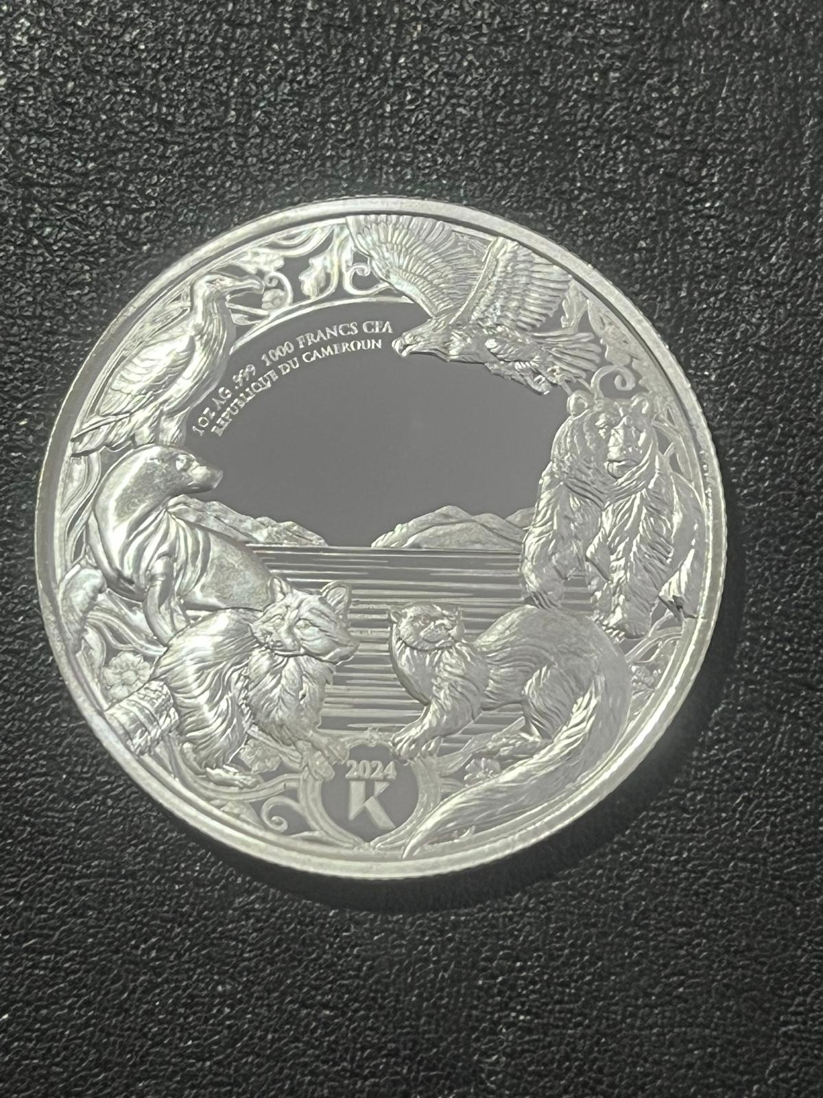 ``Piscivore-Series´´ 1oz Silbermünze Ausgabe 1.