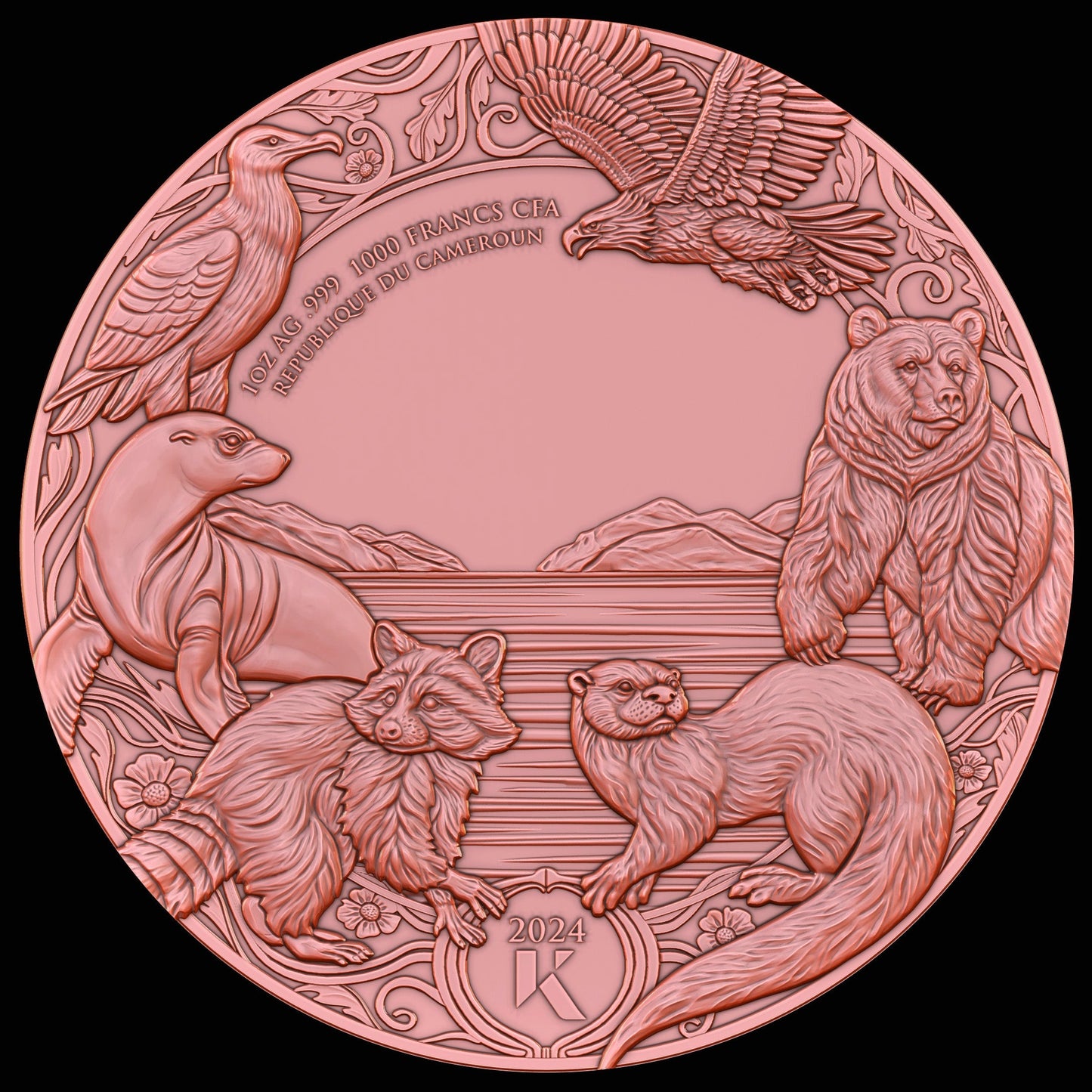 ``Piscivore-Series´´ 1oz Silbermünze Ausgabe 1.