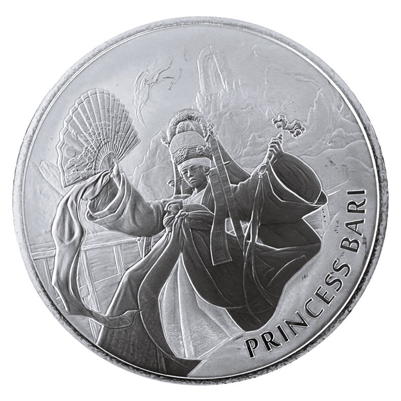 Prinzessin Bari 1 Oz Silbermünze 2023