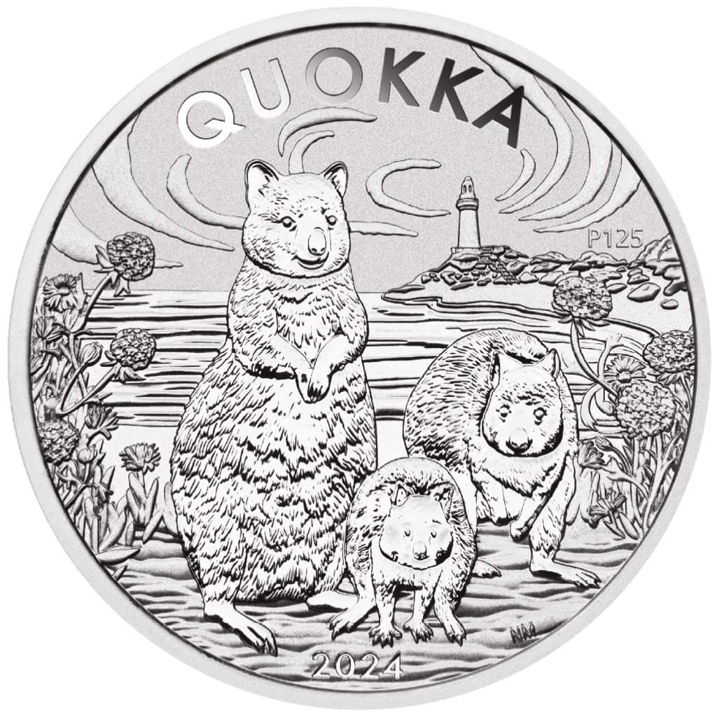Quokka 1 Oz Silbermünze 2024*
