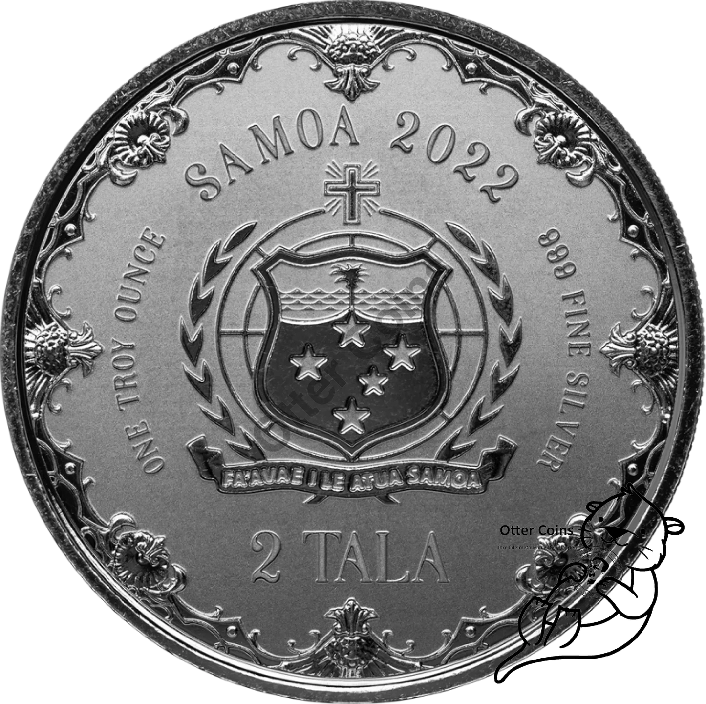 Mermaid Meerjungfrau 1 Oz Silbermünze 2022*